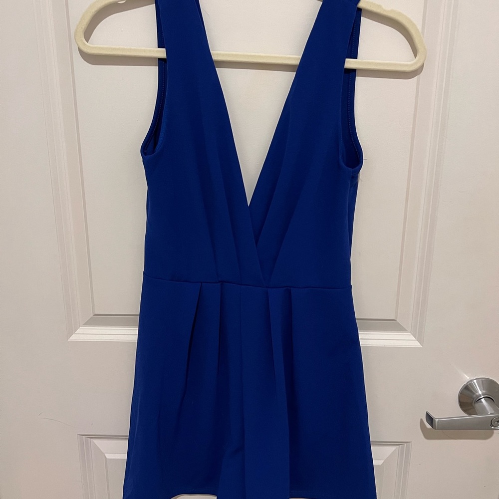 Blue romper